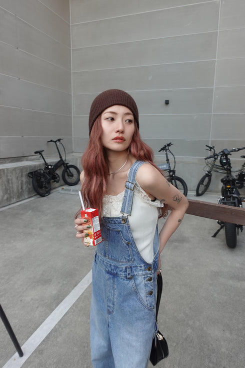 レースタンクトップ